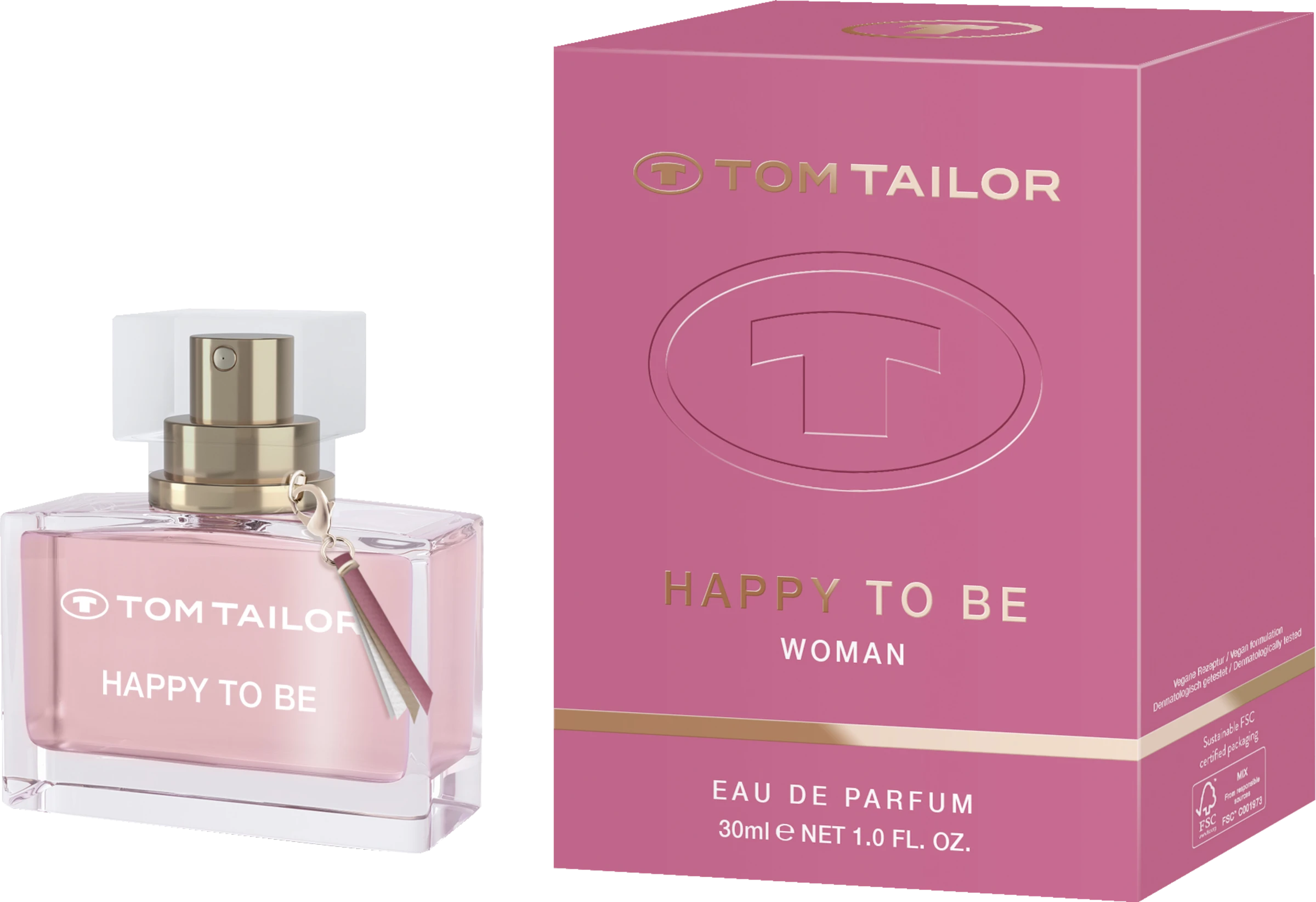 Tom Tailor HAPPY TO BE Woman, EdP 30 Ml 5 Tom Tailor HAPPY TO BE Woman, EdP 30 Ml – Bild 3
