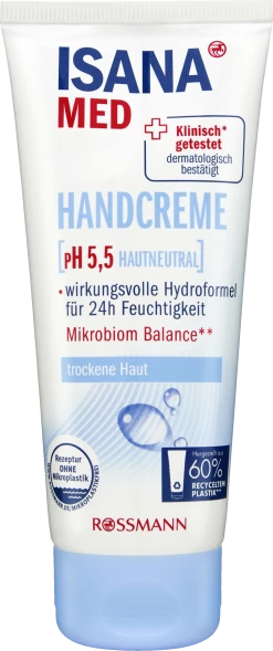 ISANA MED Handcreme PH 5,5 Hautneutral
