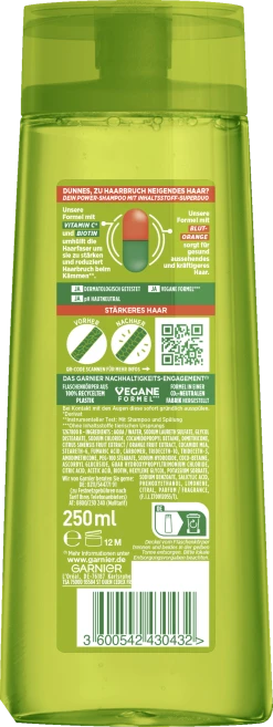 Garnier Fructis Vitamine & Kraft Kräftigendes Shampoo Mit Blutorange -Mandarina Duck Fragrances-Shop MAM 9307826 SHOP IMAGE 1.4