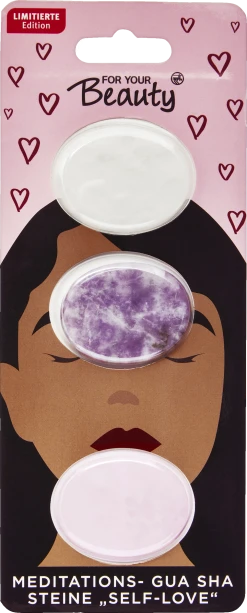 FOR YOUR Beauty Meditations- Gua Sha Steine "Self-Love"