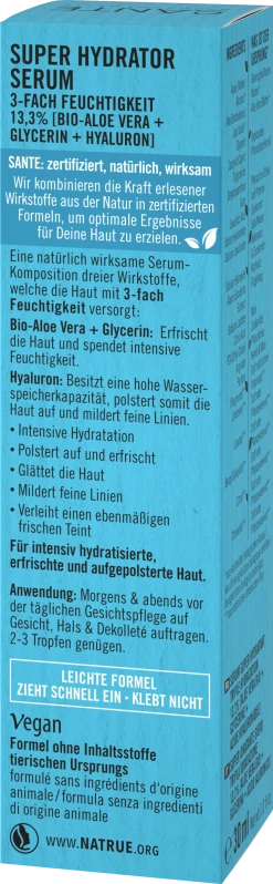 Sante Super Hydrator Serum 3-fach Feuchtigkeit 12 Sante Super Hydrator Serum 3-fach Feuchtigkeit -Mandarina Duck Fragrances-Shop MAM 9333449 SHOP IMAGE 1.4