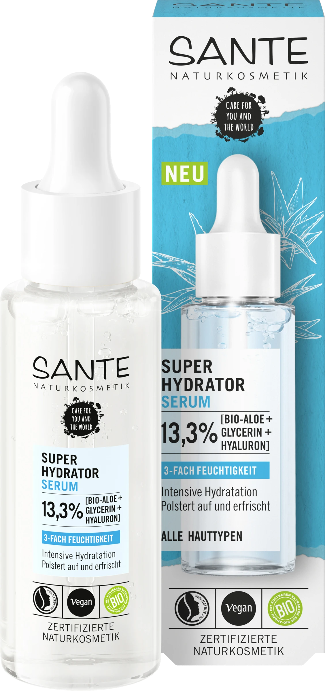 Sante Super Hydrator Serum 3-fach Feuchtigkeit 3 Sante Super Hydrator Serum 3-fach Feuchtigkeit