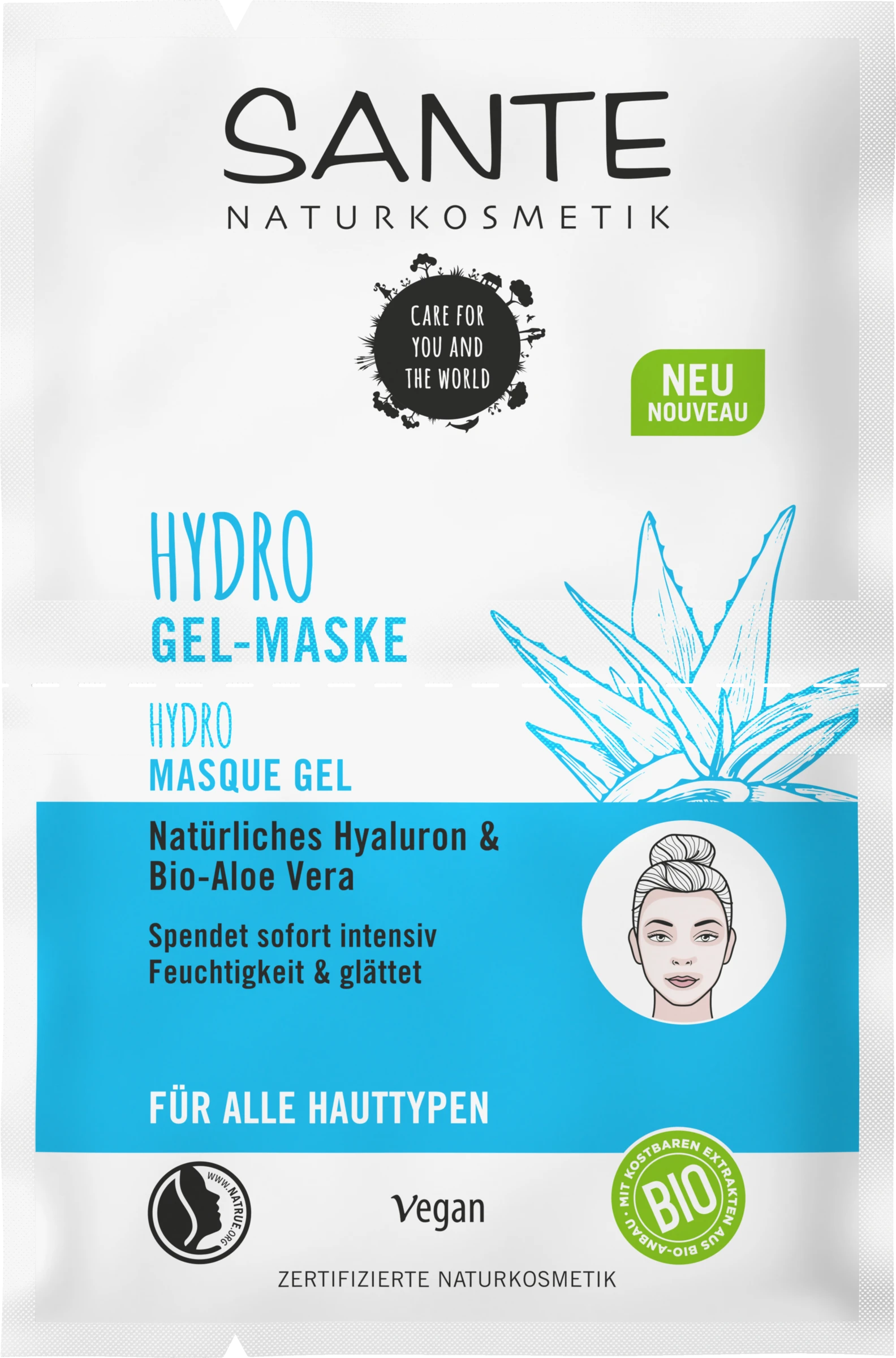 Sante Hydro Gel-Maske 3 Sante Hydro Gel-Maske