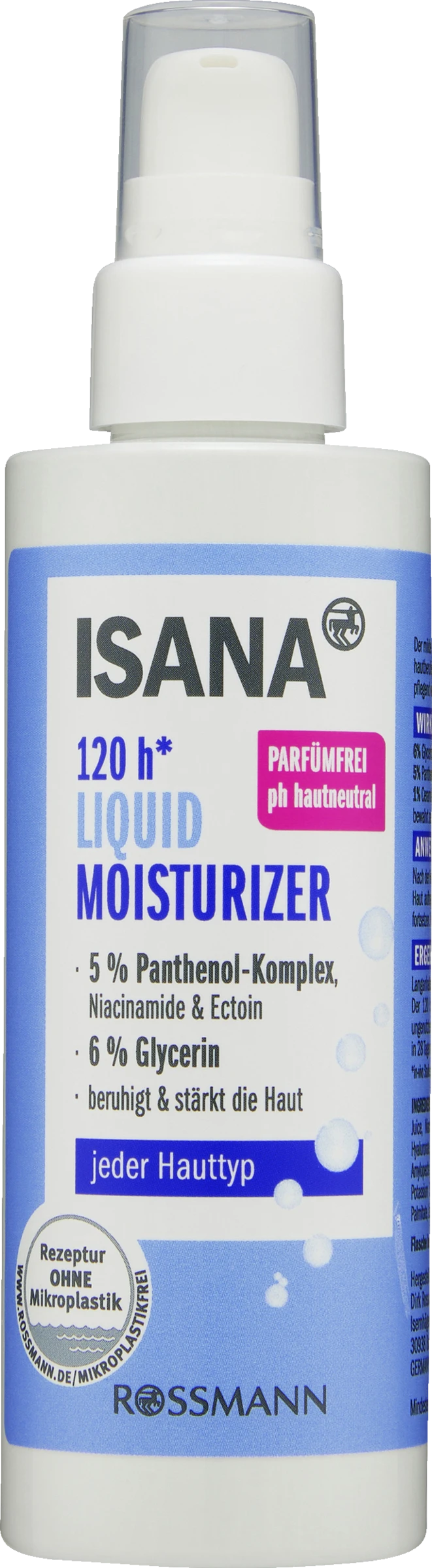ISANA 120h* Liquid Moisturizer 3 ISANA 120h* Liquid Moisturizer