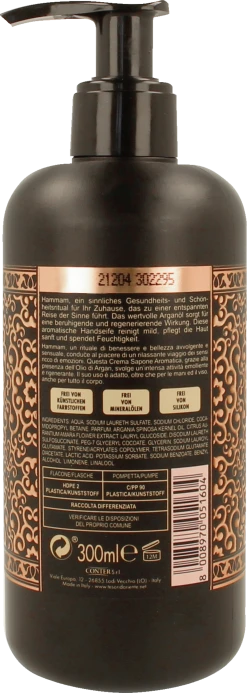 Tesori D'Oriente Aromatische Cremige Handseife HAMMAM Arganöl & Orangenblüte -Mandarina Duck Fragrances-Shop MAM 9386439 SHOP IMAGE 1.4