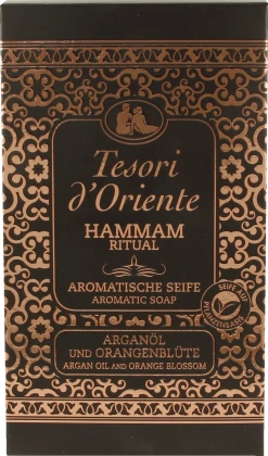 Tesori D'Oriente Aromatische Seife HAMMAM Arganöl & Orangenblüte