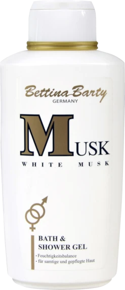 Bettina Barty White Musk Bath & Shower Gel