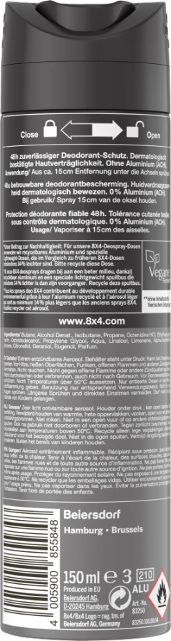 8x4 MEN Deodorant Spray N°12 Dark Forest -Mandarina Duck Fragrances-Shop MAM 9795898 SHOP IMAGE 1.4