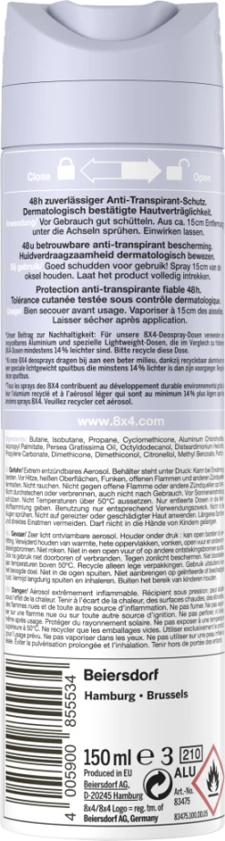 8x4 Anti-Transpirant Spray N°1 Pure Aqua -Mandarina Duck Fragrances-Shop MAM 9796038 SHOP IMAGE 2.3