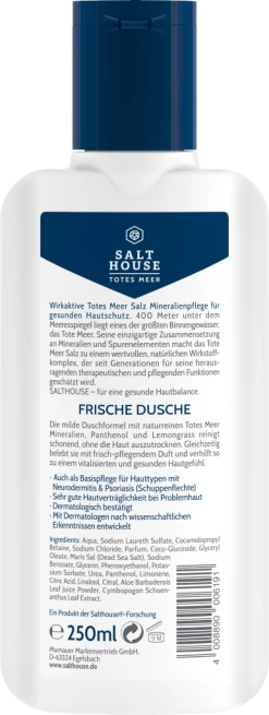 Salthouse Frische Dusche Mit Totes Meer Mineralien & Lemongrass -Mandarina Duck Fragrances-Shop MAM 9797400 SHOP IMAGE 1.4