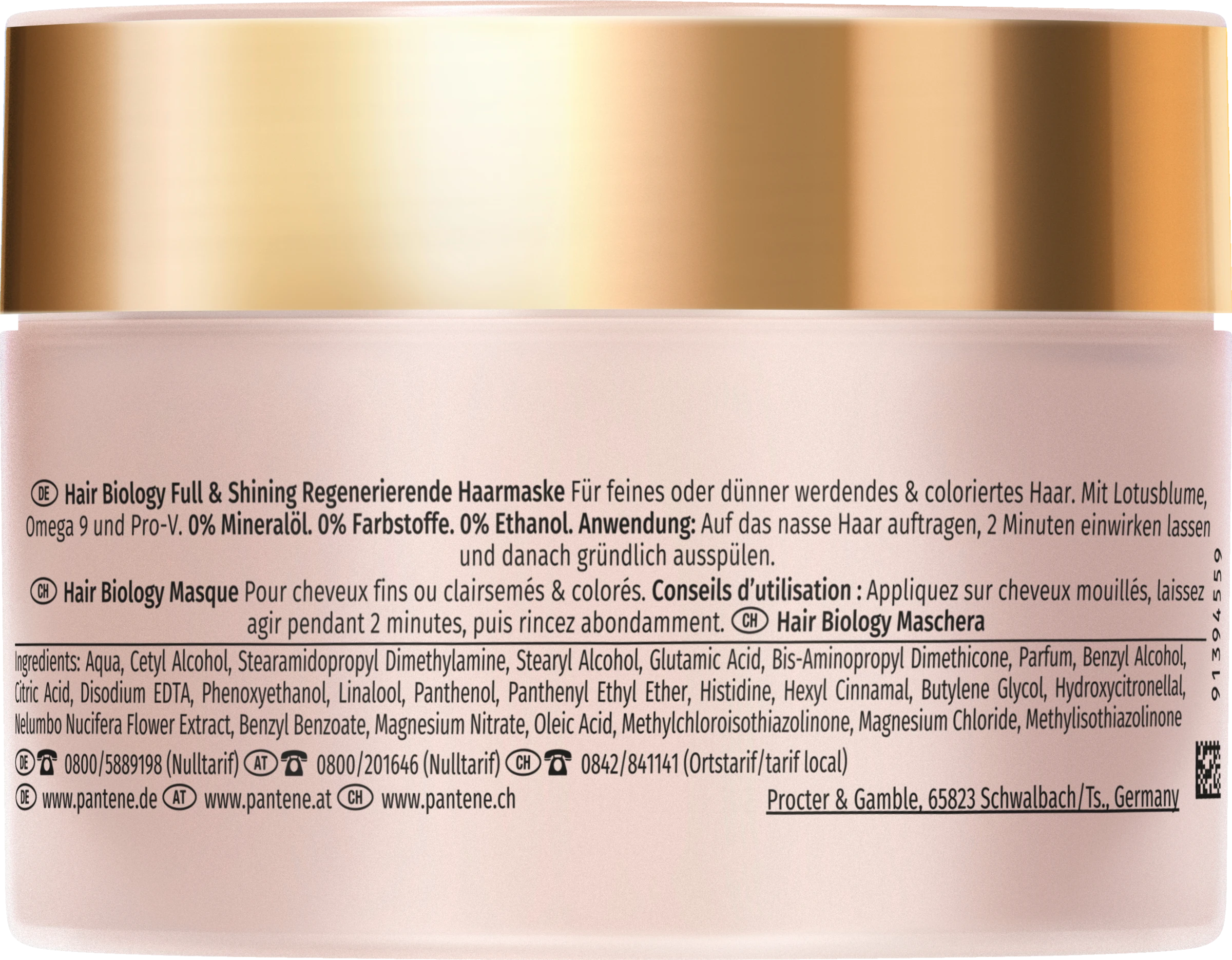 Hair Biology Haarmaske Full & Shining 4 Hair Biology Haarmaske Full & Shining – Bild 2