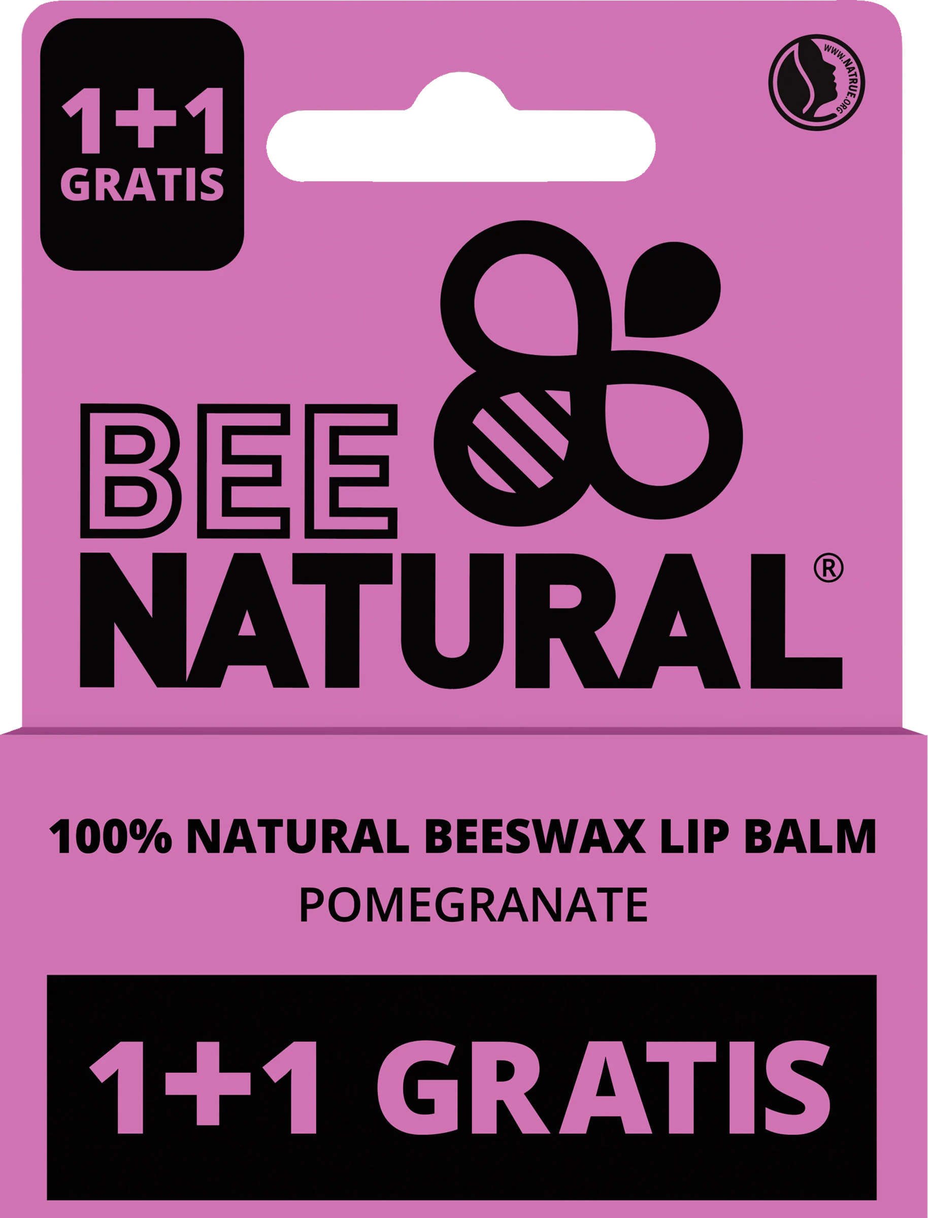 Bee Natural Lippenbalsam Pomegranate 3 Bee Natural Lippenbalsam Pomegranate